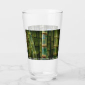 Maui graphics en het Bamboe Forest, Beer Glass Glas (Achterkant)