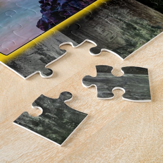 Maui Graphics op Bamboe Achtergrond Legpuzzel (Zijkant)