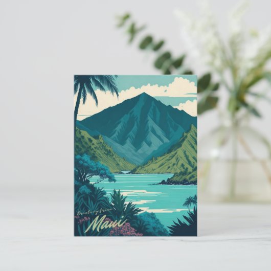 Maui, Hawaï Briefkaart (Staand voorkant)