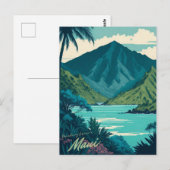 Maui, Hawaï Briefkaart (Voorkant / Achterkant)