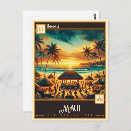 Maui, Hawaï |  Briefkaart (Voorkant / Achterkant)