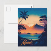 Maui, Hawaï Briefkaart (Voorkant / Achterkant)