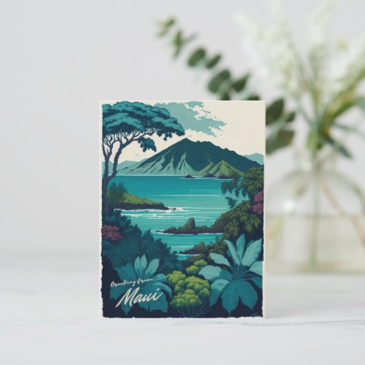 Maui, Hawaï Briefkaart (Staand voorkant)