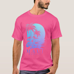 Maui Hawaï Hawaïaanse Hibiscus Bloemen Souvenir T-shirt