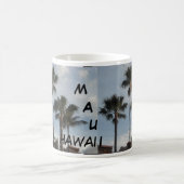 Maui Hawaï palmboom Koffiemok (Center)