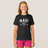 MAUI HAWAI PERSONALIZED Tri-Blend T-SHIRT (Voorkant volledig)