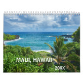Maui Hawaï Stranden Watervallen Landschappen Kalender (Hoes)