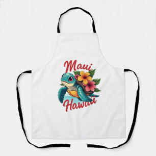 Maui Hawaï T-shirt meisje vrouwen kinderen zeeschi Schort