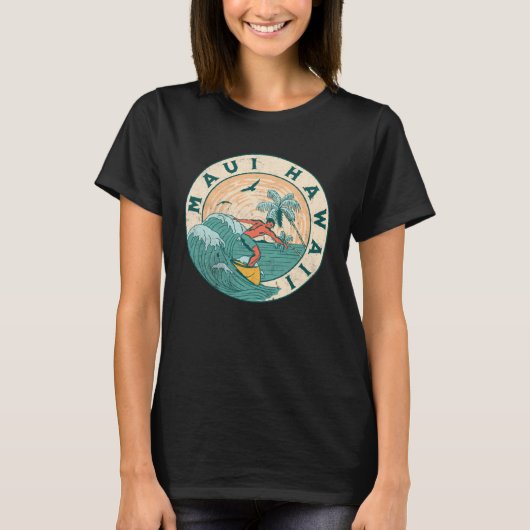 Maui Hawaii 1 T-shirt (Voorkant)