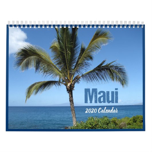 Maui Hawaii 2020: Prachtige strand Wall agenda Kalender (Hoes)