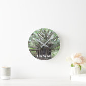 Maui Hawaii Bayan Tree Clock Ronde Klok (Huis)