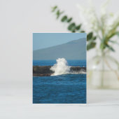 Maui Hawaii Beach 2014 Briefkaart (Staand voorkant)