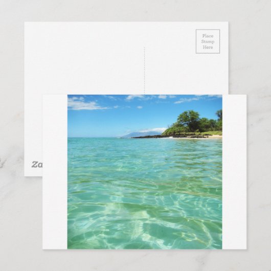 Maui Hawaii Beach Briefkaart (Voorkant / Achterkant)