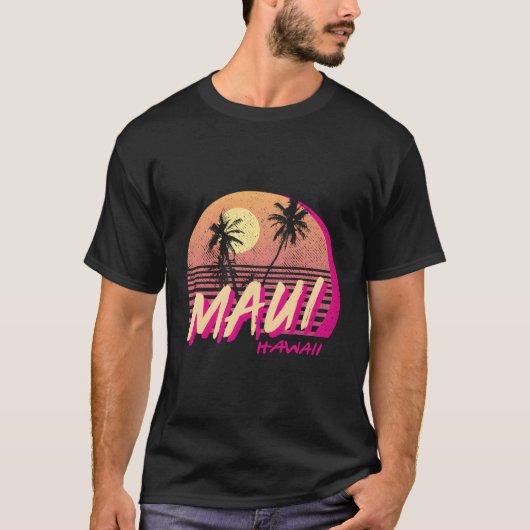 Maui Hawaii Beach T-shirt (Voorkant)