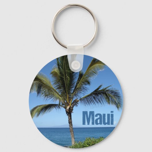 Maui Hawaii Beauful Island Photography Beach Sleutelhanger (Voorkant)