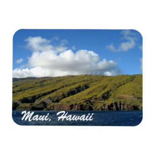 Maui Hawaii Beauful Ocean Mountains Magneet