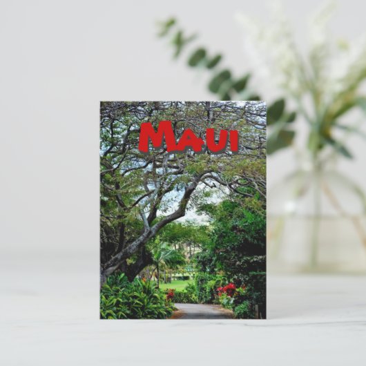 Maui Hawaii Briefkaart (Staand voorkant)