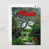 Maui Hawaii Briefkaart (Voorkant / Achterkant)