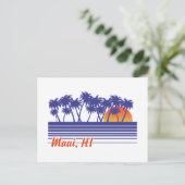 Maui Hawaii Briefkaart (Staand voorkant)