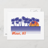 Maui Hawaii Briefkaart (Voorkant / Achterkant)