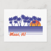 Maui Hawaii Briefkaart (Voorkant)