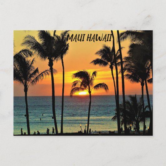 MAUI HAWAII BRIEFKAART (Voorkant)