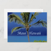 Maui Hawaii Briefkaart (Voorkant / Achterkant)