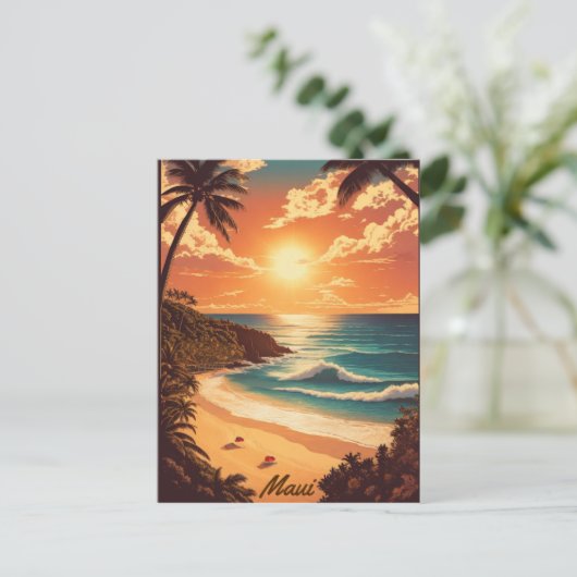 Maui, Hawaii Briefkaart (Staand voorkant)