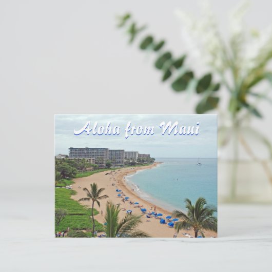 maui Hawaii Briefkaart (Staand voorkant)
