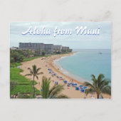 maui Hawaii Briefkaart (Voorkant)