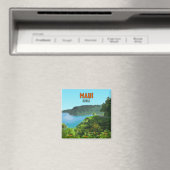 Maui Hawaii Coast Hana Road  Magneet (Insitu (Vaatwasser))