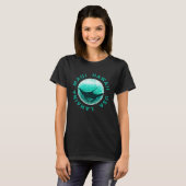 Maui Hawaii DIVING Lahaina Manta T-shirt (Voorkant volledig)