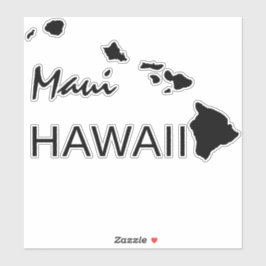 MAUI - HAWAII-EILANDEN STICKER