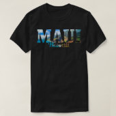 Maui Hawaii Hawaiian Islands Surf Surfing Surfer G T-shirt (Design voorkant)