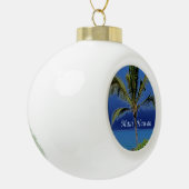 Maui Hawaii Herdenking Keramische Bal Ornament (Links)