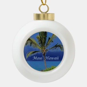 Maui Hawaii Herdenking Keramische Bal Ornament