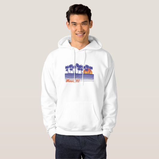 Maui Hawaii Hoodie (Voorkant volledig)
