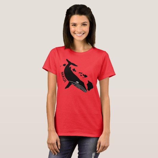 Maui - Hawaii Islands Humpback T-shirt (Voorkant volledig)