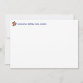 Maui Hawaii Kaanapali Beach  Retro (Achterkant)