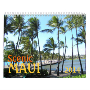 Maui Hawaii Kalender