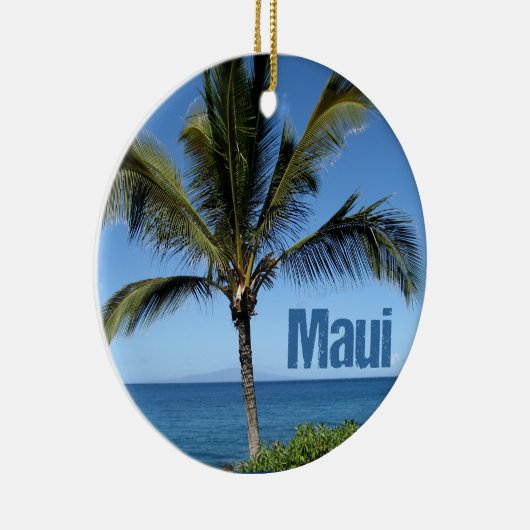 Maui Hawaii Keramisch Ornament (Rechts)