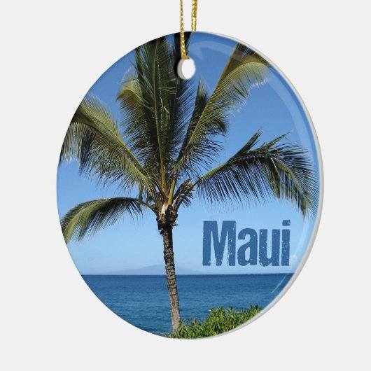 Maui Hawaii Keramisch Ornament (Links)