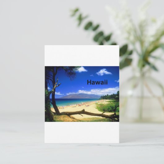 Maui Hawaii Kihei Beach (St.K.) Briefkaart (Staand voorkant)