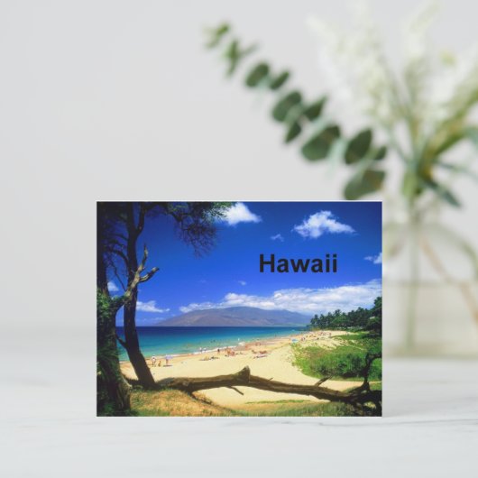Maui Hawaii Kihei Beach (St.K.) Briefkaart (Staand voorkant)