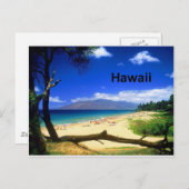 Maui Hawaii Kihei Beach (St.K.) Briefkaart (Voorkant / Achterkant)