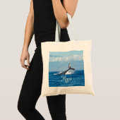 Maui Hawaii Oceaan Walvisstaart Tote Bag (Voorkant (product))