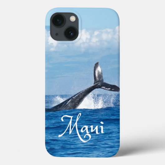 Maui Hawaii Ocean Whale Tail Case-Mate iPhone Case (Achterkant)