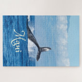 Maui Hawaii Ocean Whale Tail Legpuzzel (Horizontaal)