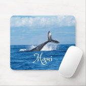 Maui Hawaii Ocean Whale Tail Muismat (Met muis)