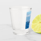 Maui Hawaii Ocean Whale Tail Shot Glas (Links)